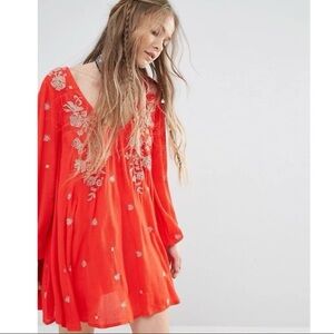 NWT Free People Sweet Tennessee Mini Dress XS